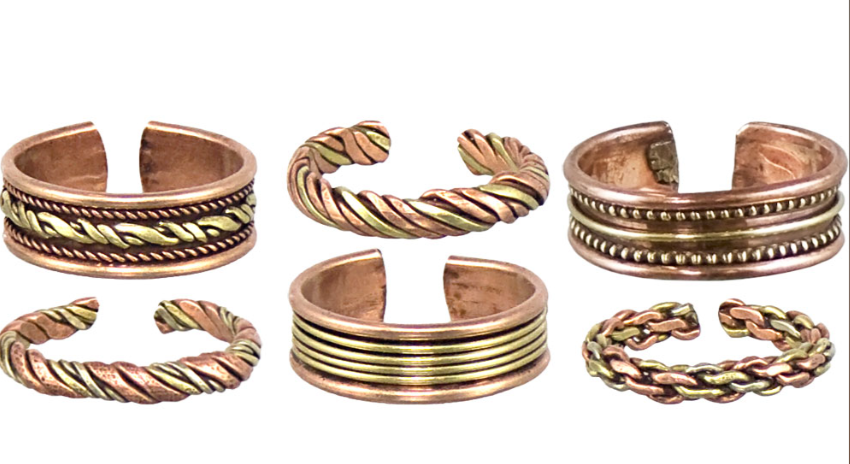 Assorted Copper Rings