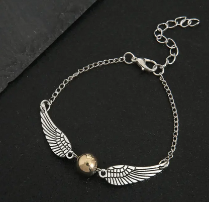 Golden Snitch Necklace and Bracelets