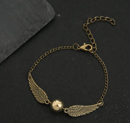 Golden Snitch Necklace and Bracelets