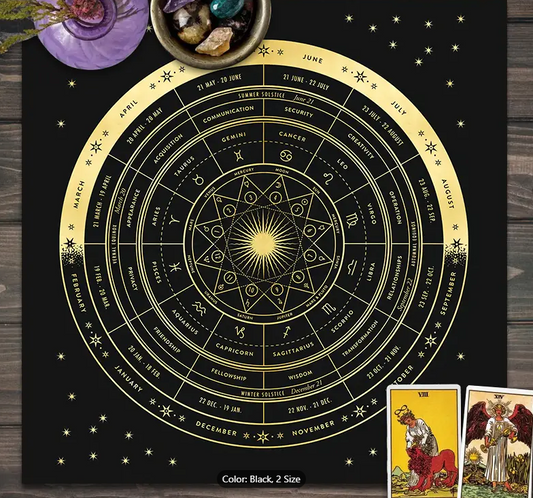 Tarot Card Alter Cloth Tapestry