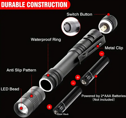 UV Flashlights for Reactive Crystals