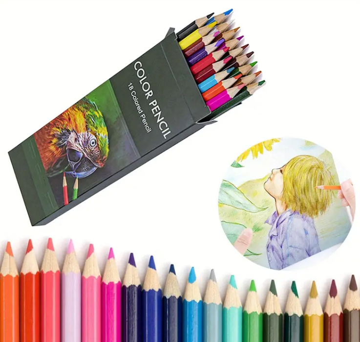 Colored Pencil Sets for Coloring Books