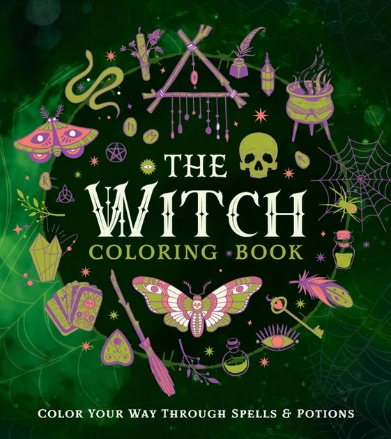 The Witch Coloring Book