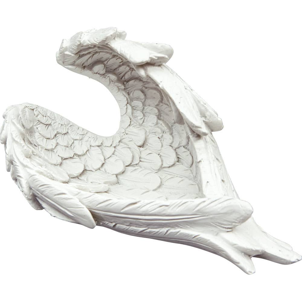 Polyresin offering Bowl - Angel Wings (Each)