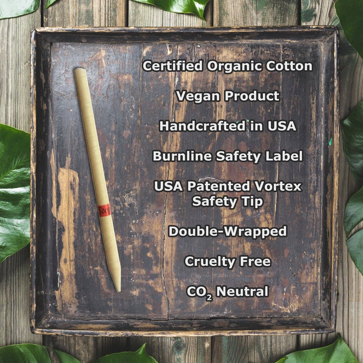 Tea Tree Ear Candles by Doc Harmony: 2-Pack