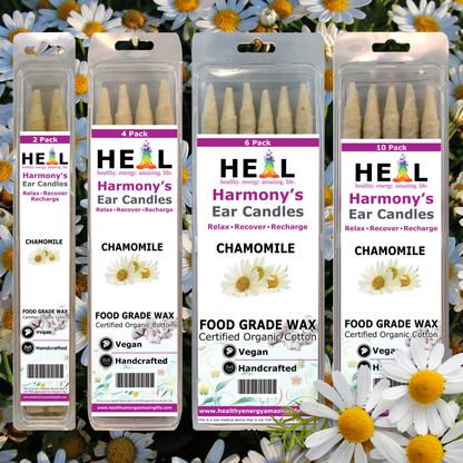 Chamomile Harmony's Ear Candles: 2-Pack