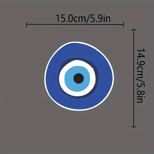 Evil Eye Car Decal – Protection with Style