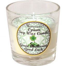 Harmonia Soy Gem Votive Candles with stones