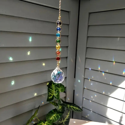 Crystal Suncatcher - Rainbow Prism Glass