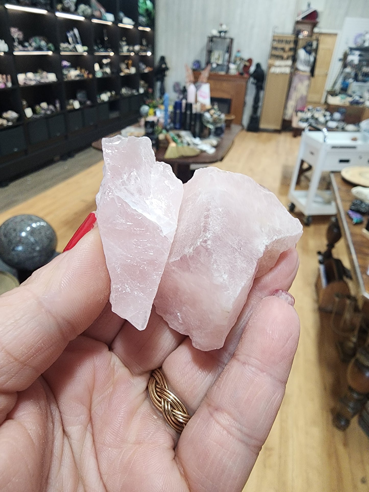 ROSE Quartz Rough