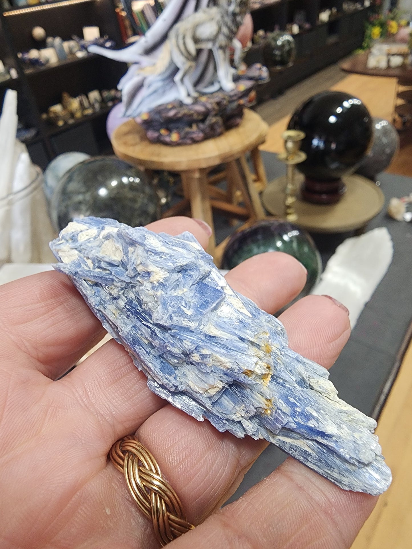 Blue Kyanite Specimen Chunks