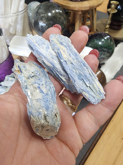 Blue Kyanite Specimen Chunks