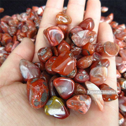 Red Agate Tumbles