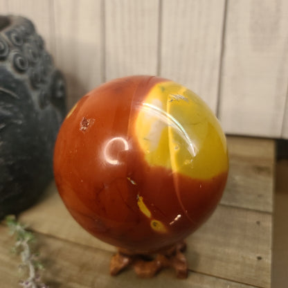 Grounding Mookaite Spheres