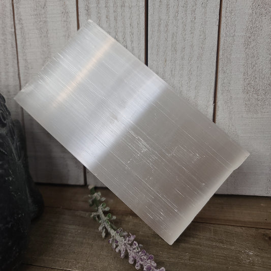 Selenite - Long Plate