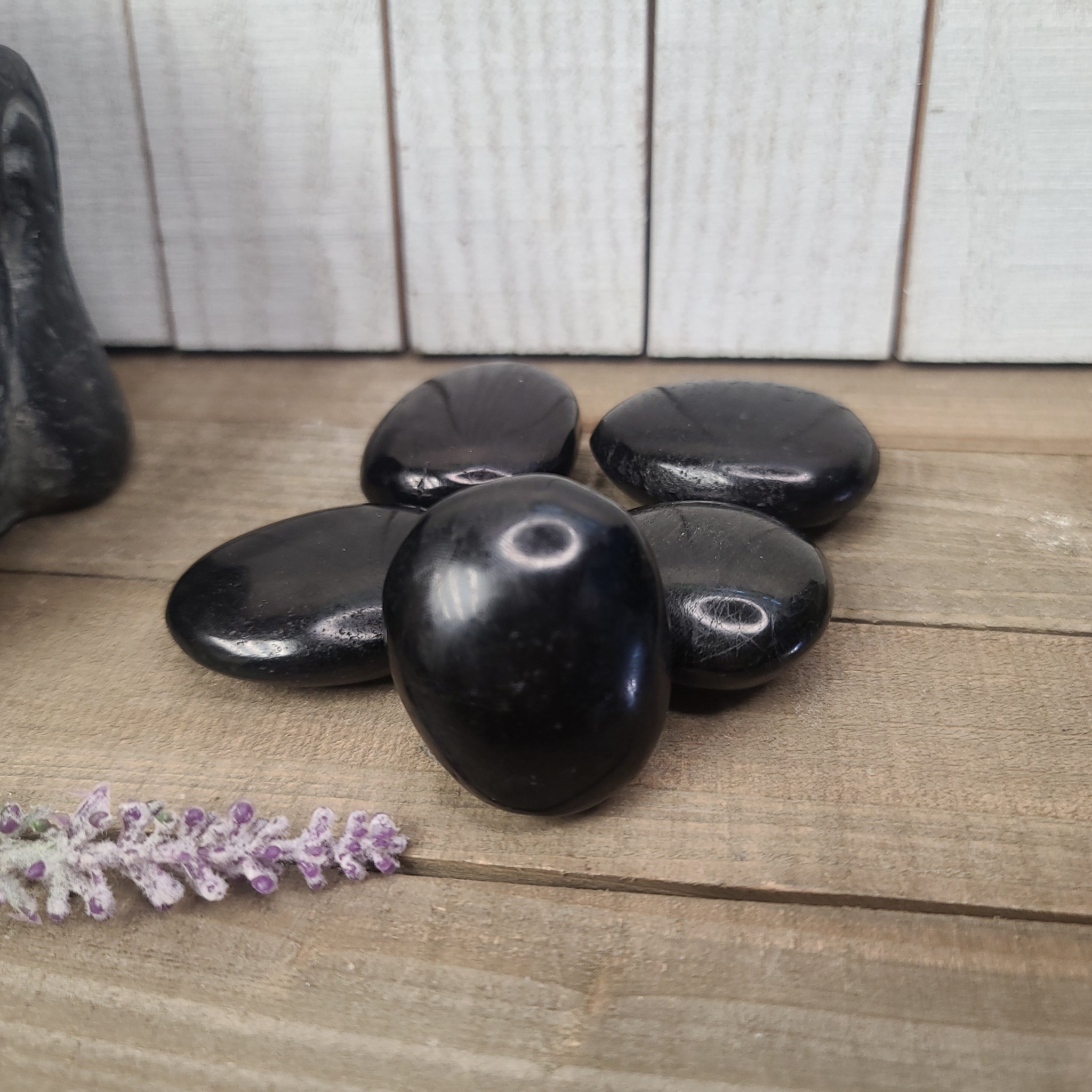 Black Tourmaline Palmstones