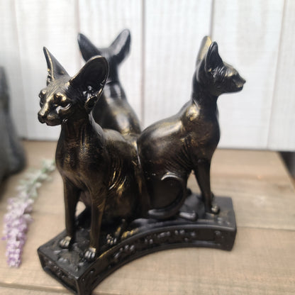 2 Sizes- Egyptian Hairless Cat Sphere Holders