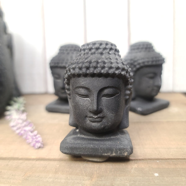Black Obsidian Buddha