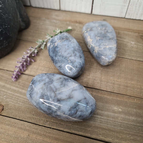 Incredible Blue Opal Palmstones