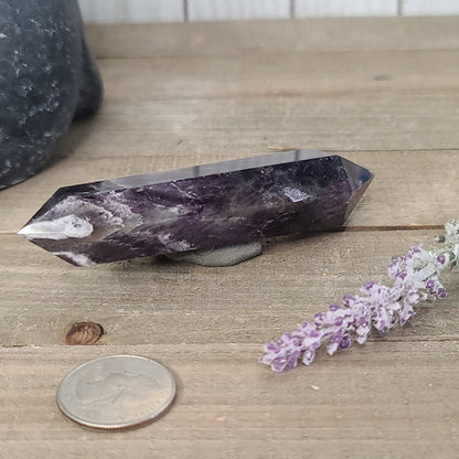 Double Terminated Amethyst