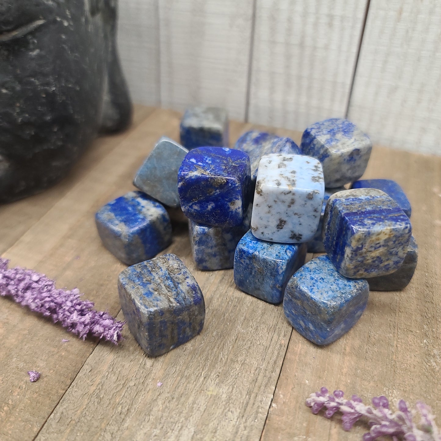 Lapis Cubes Tumble