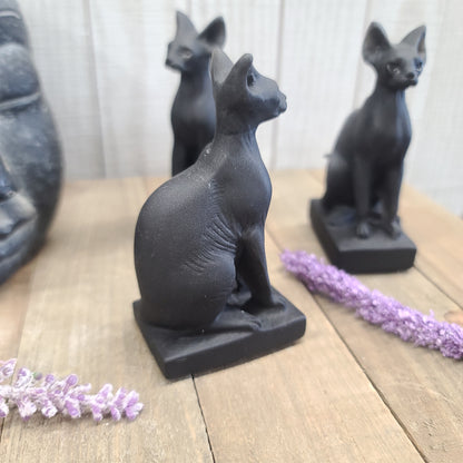 Egyptian Hairless Cat Bast Carving
