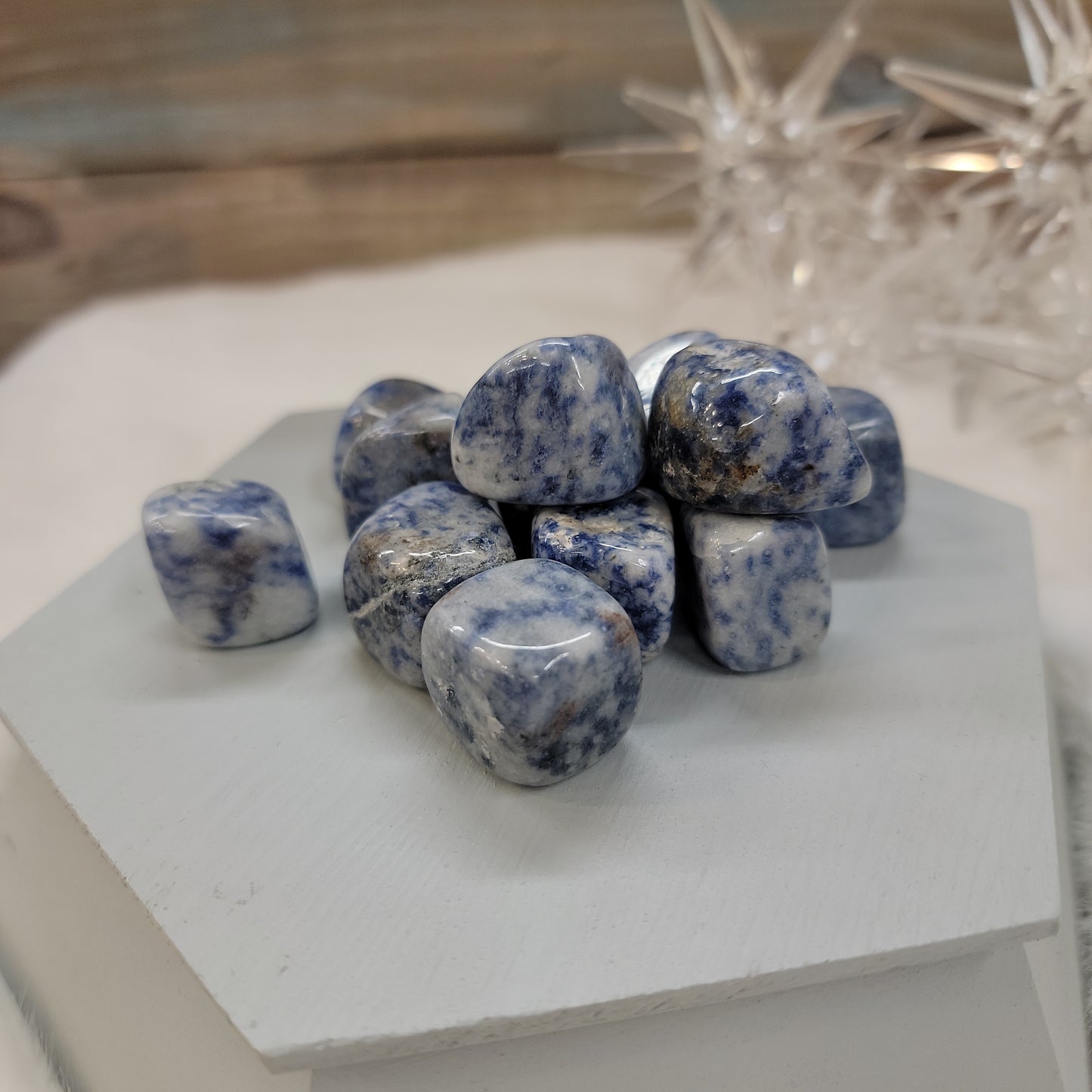 Blue Spot Sodalite Tumble