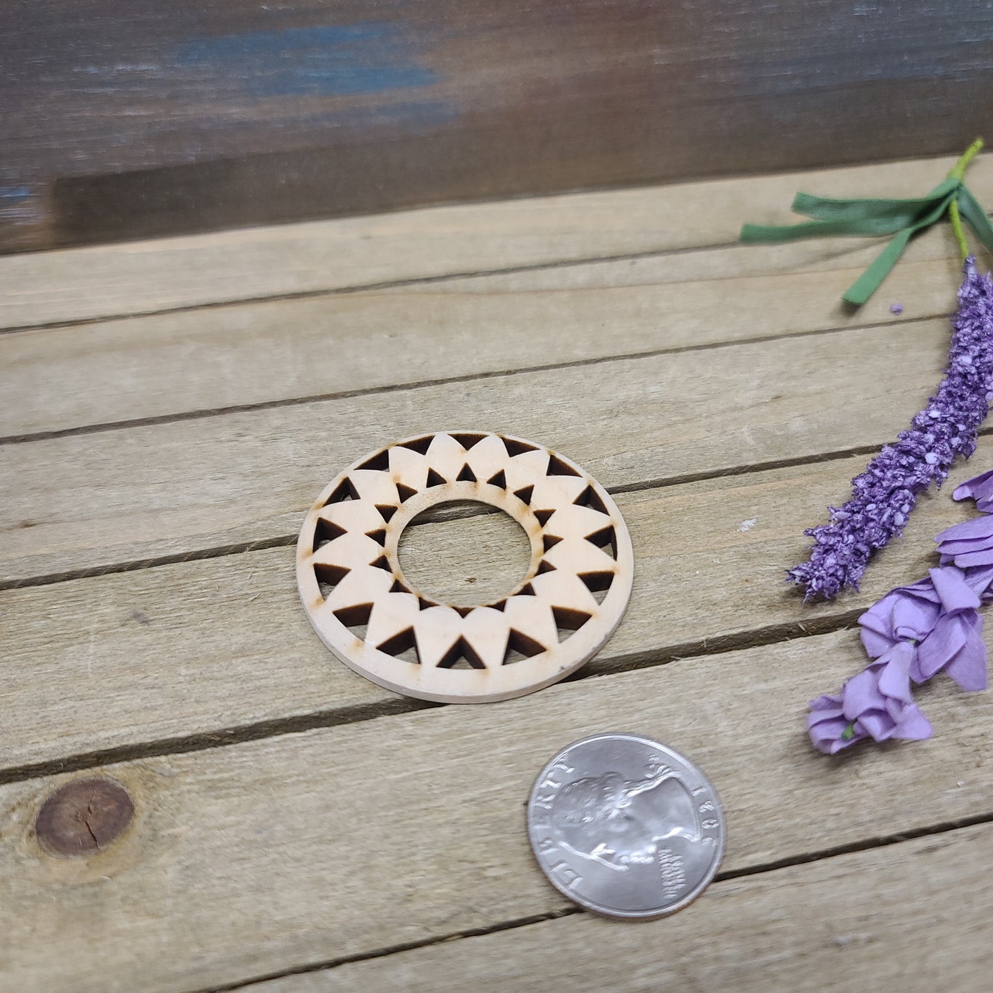 Sacred Geometry Wooden Sphere Stand Large