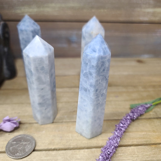 Blue Celestite Towers