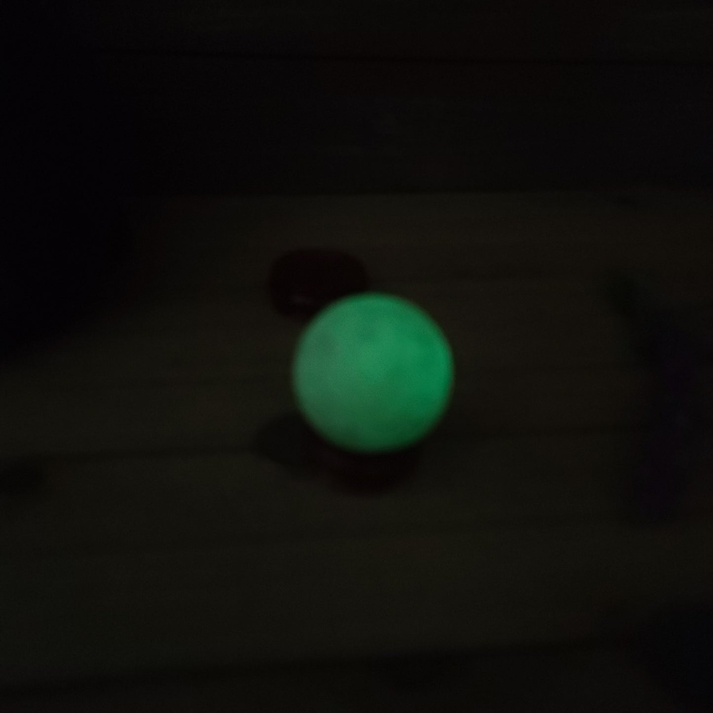 Glowing Spheres!!!  Looks like the MOON!