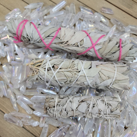 California White Sage - Smudge Wands 4" / 6" / 8"