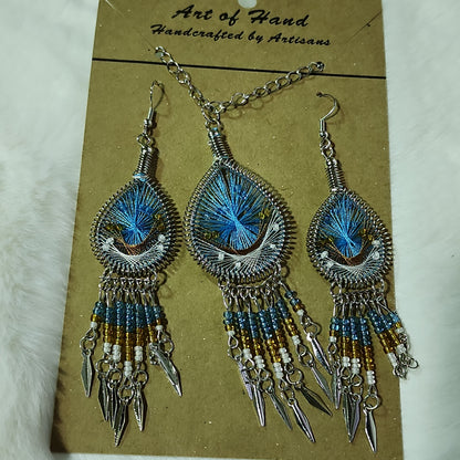 Beautiful Woven Necklace Sets