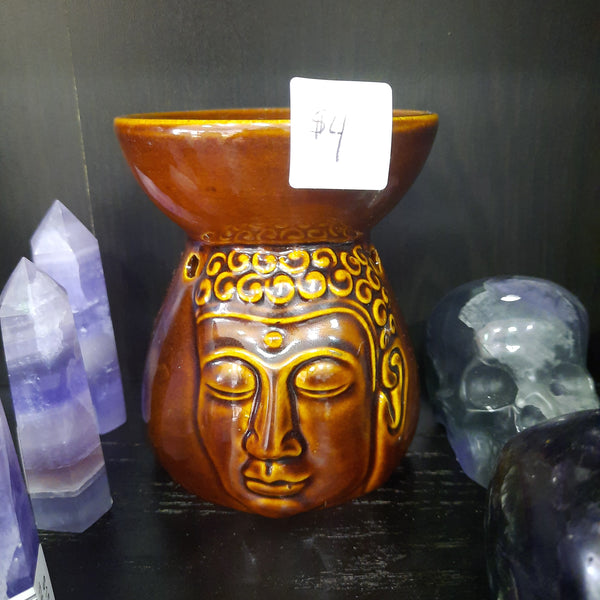Ceramic Oil burner buddha