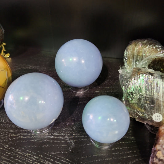 Angelite Spheres