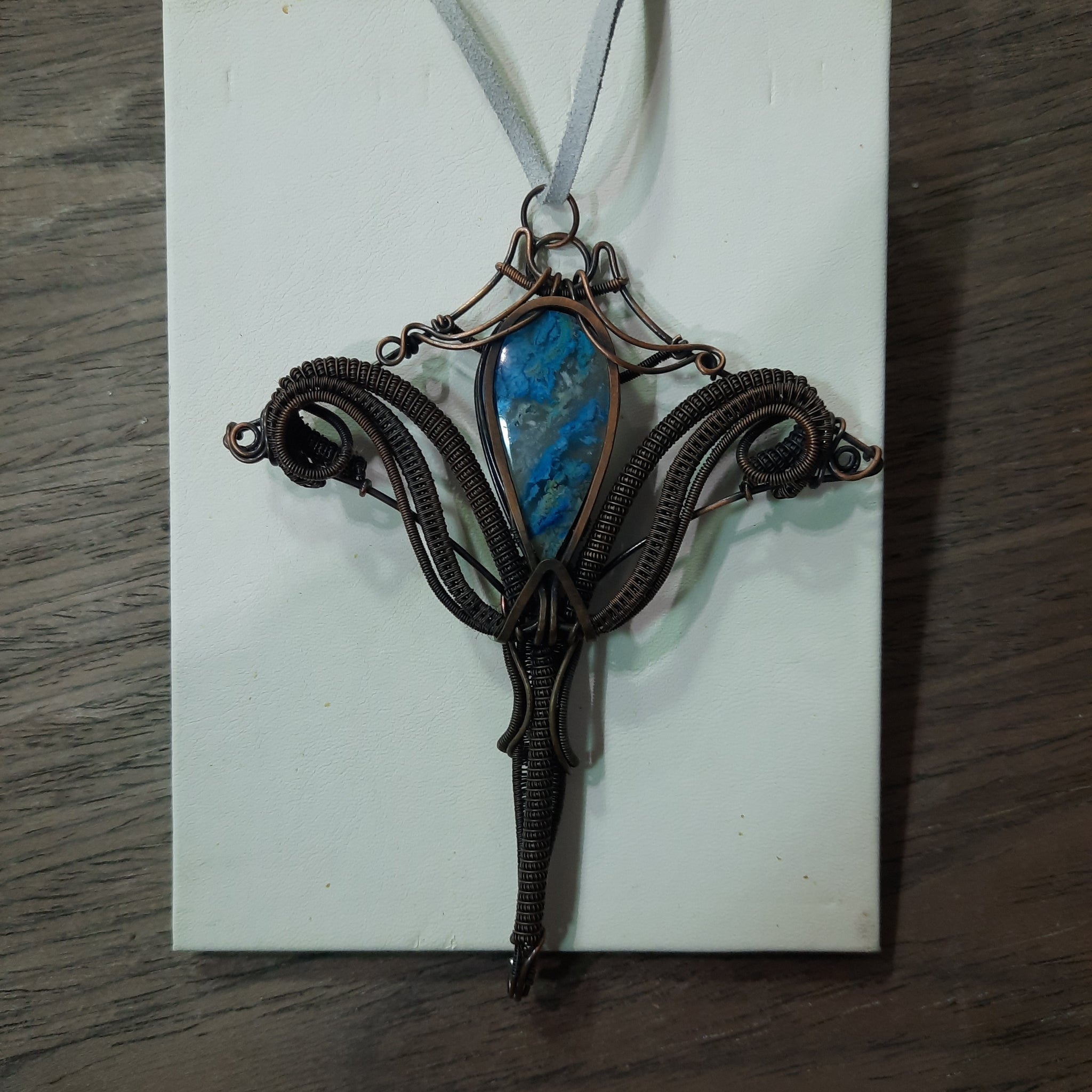 Amazing Copper Wire Wrapped Pendants!