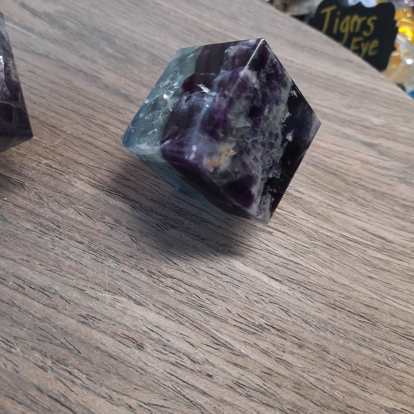 Rainbow Fluorite Cubes