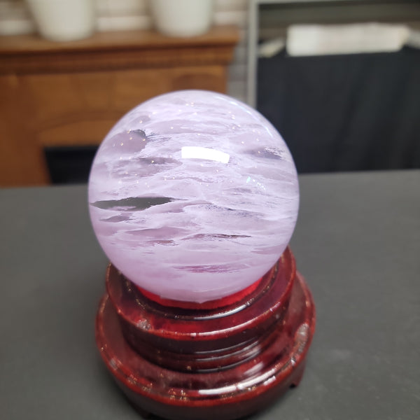 LAVENDER SMELTING QUARTZ SPHERES