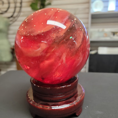 Red Smelting Quartz Spheres