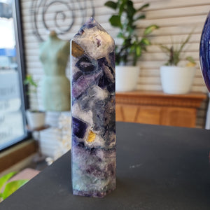 Rainbow Fluorite Large Towers