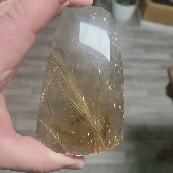 Golden Rutilated Smokey Quartz