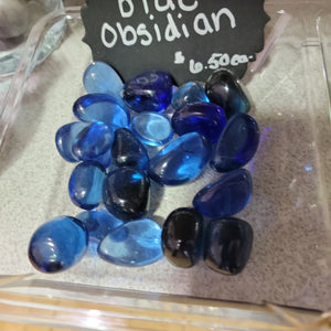 Blue Obsidian Tumbles