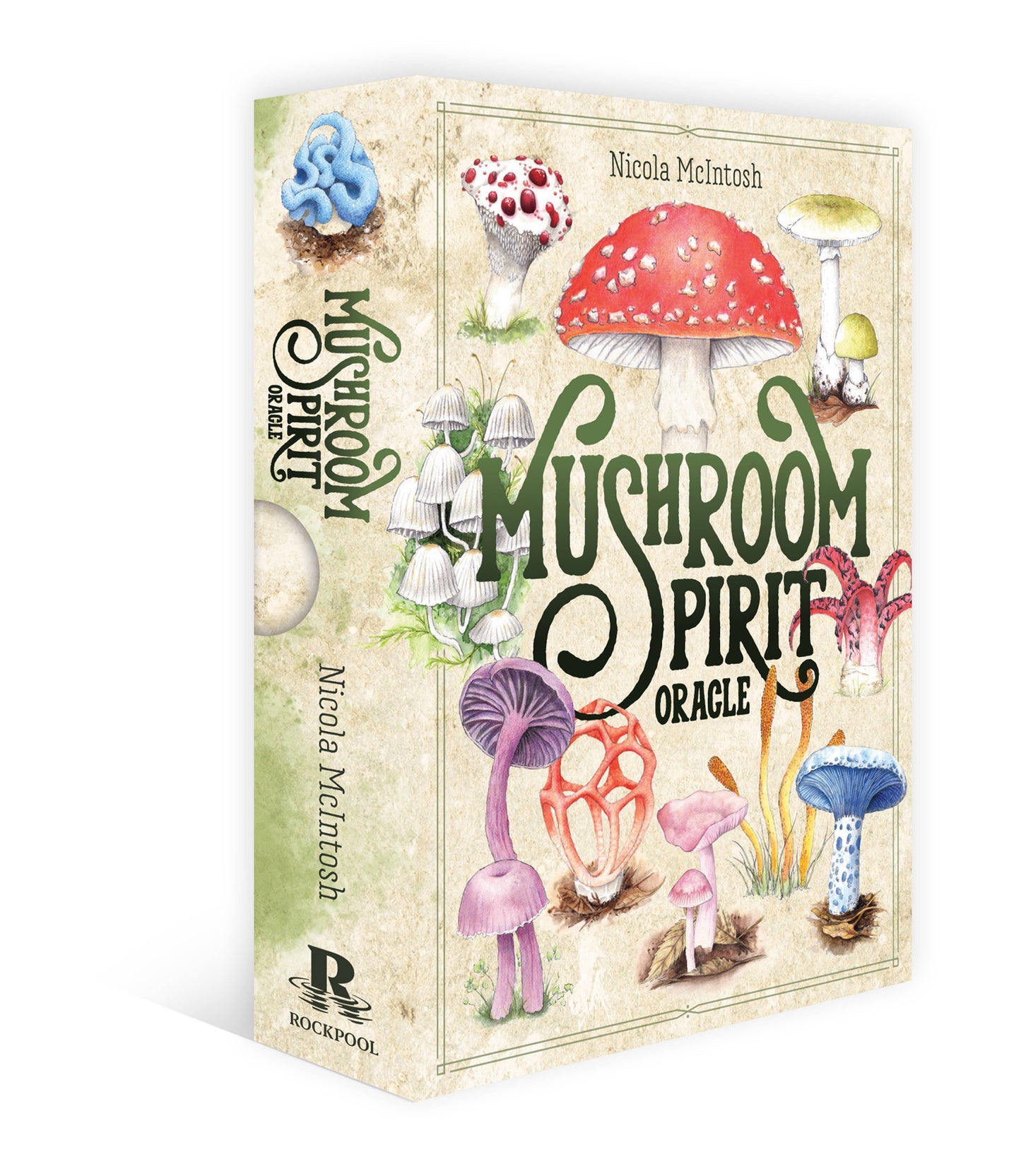 Mushroom Spirit Oracle(36 Cards & 112-Page Book)