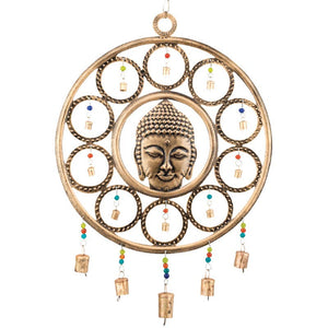 Recycled Circular Buddha Windchime