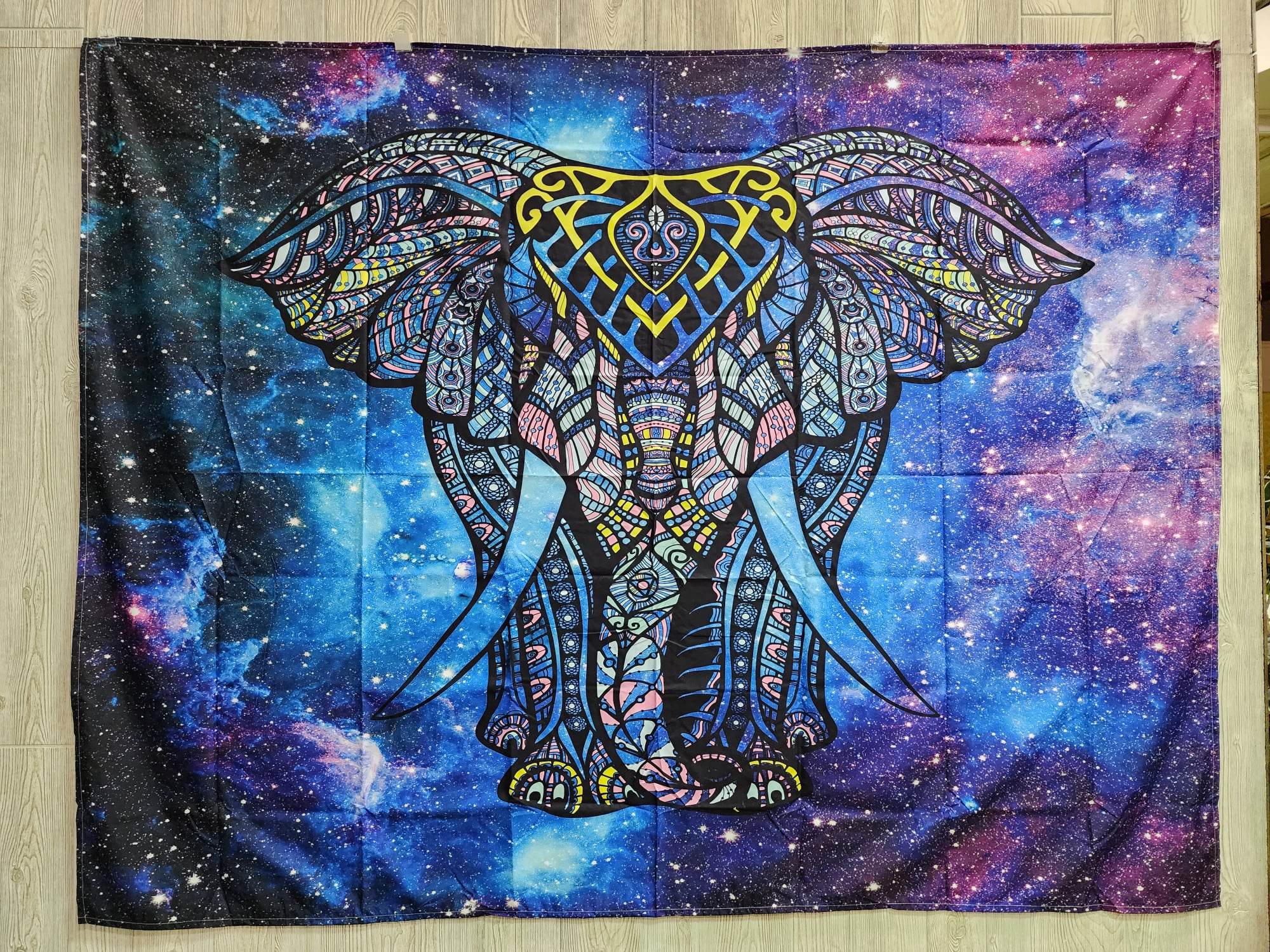 Elephant Tapestry 60 x 72"