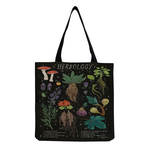 Herbology Mushroom Tote Bag