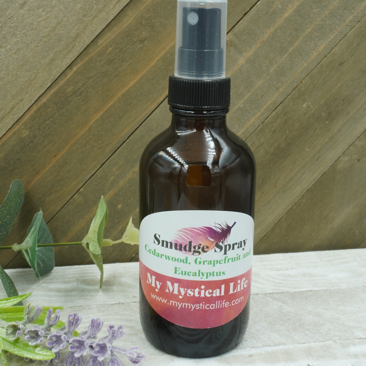 Cedarwood, Grapefruit and Eucalyptus Smudge Spray 4oz.