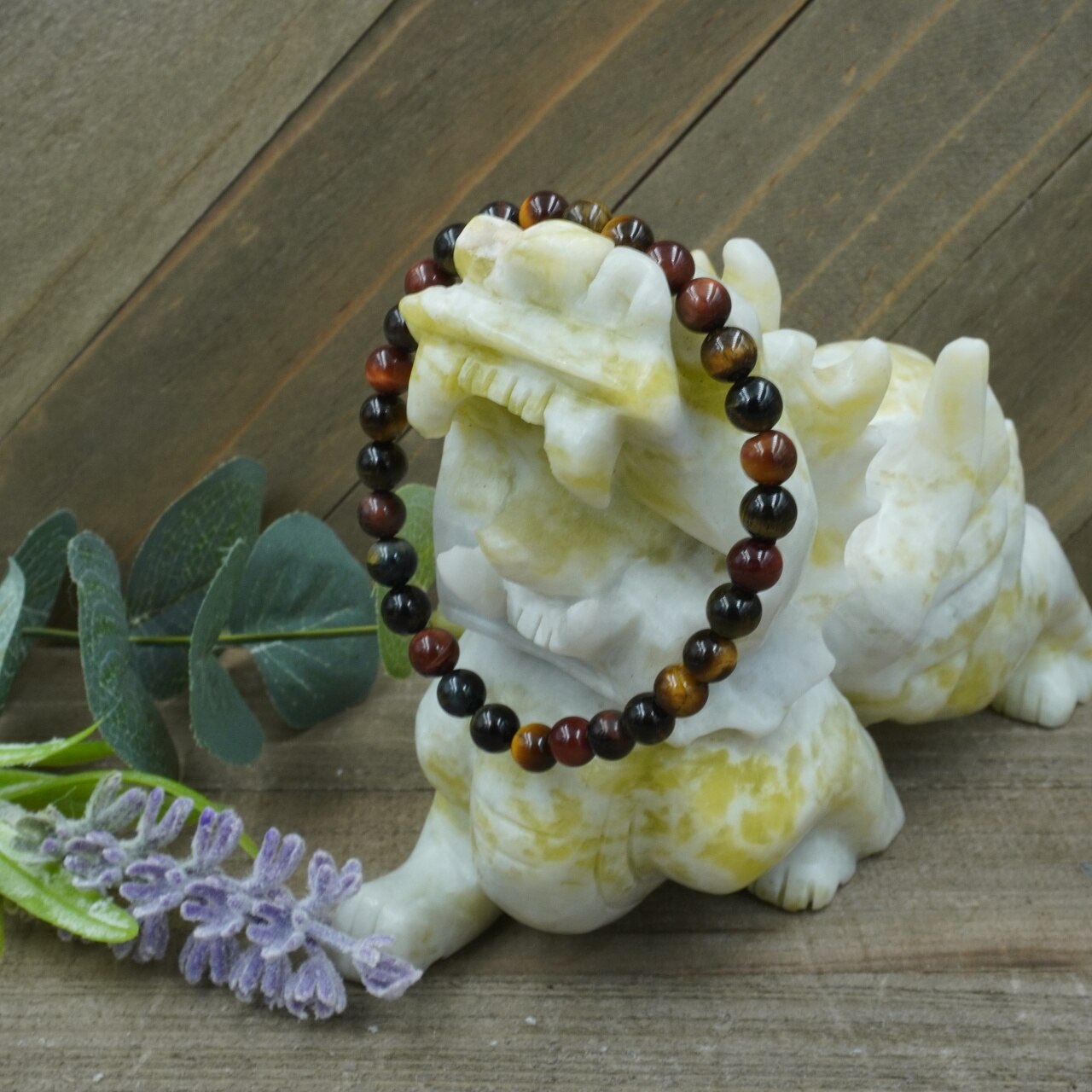 Rainbow Tigers Eye Bracelet - 6mm