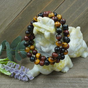 Rainbow Tigers Eye Bracelet - 8mm