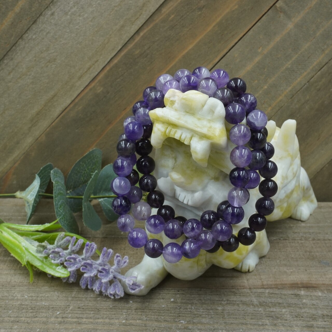 Amethyst Bracelet - 8mm