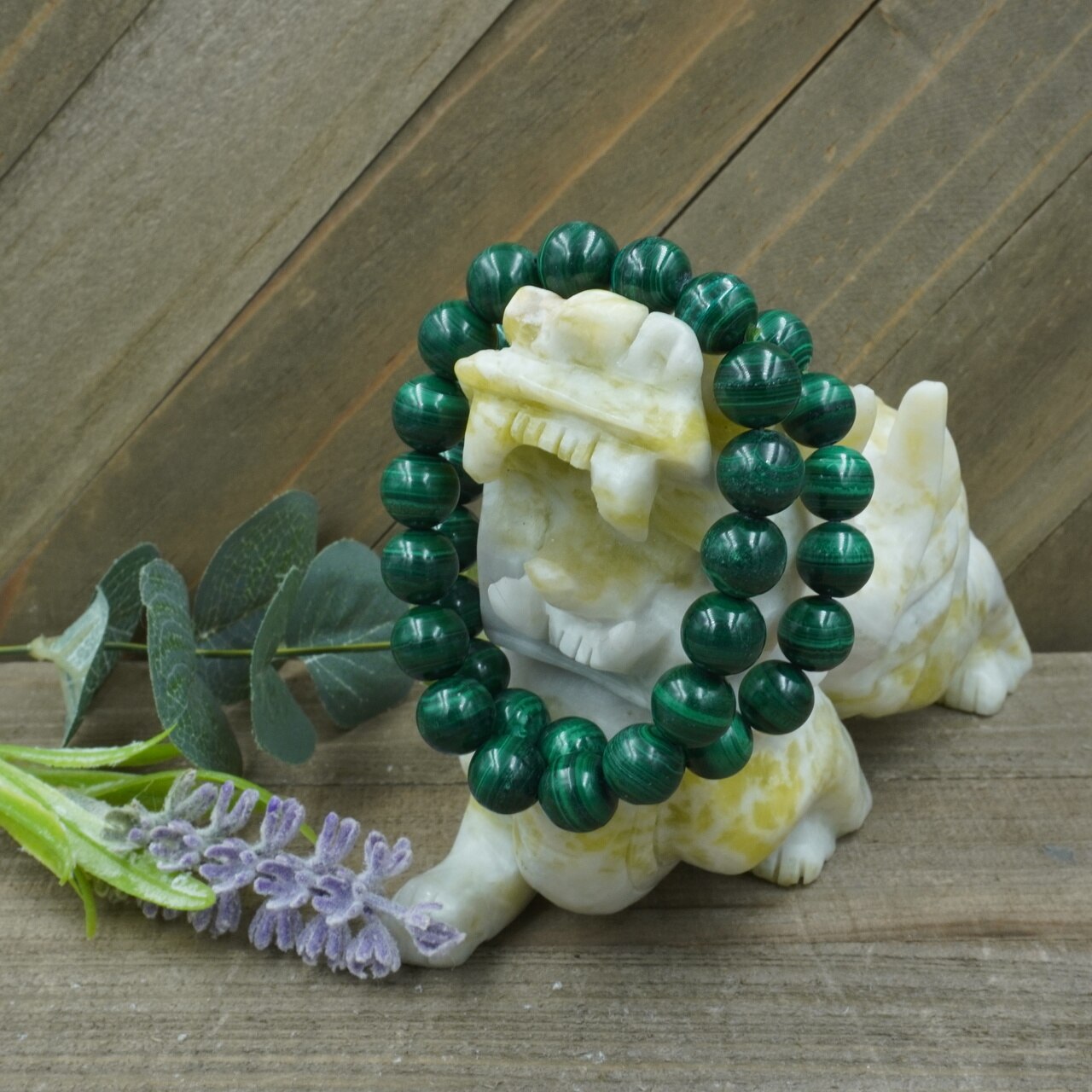 Malachite Bracelet - 10mm